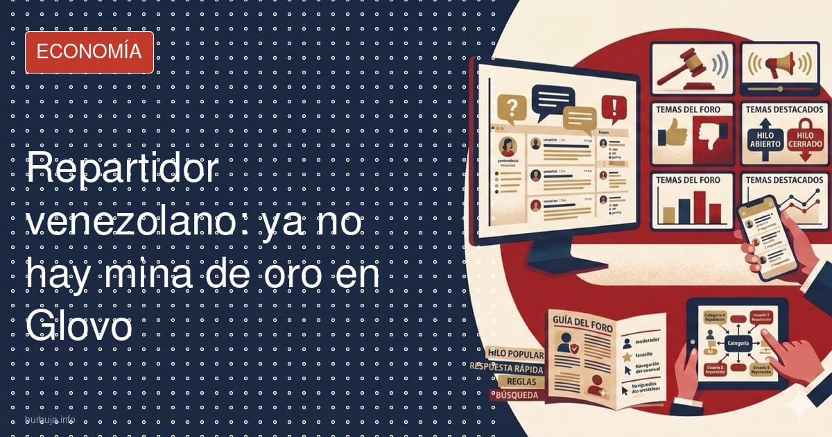 Omar: 'Hace 8 años ganaba mucho más en Glovo'