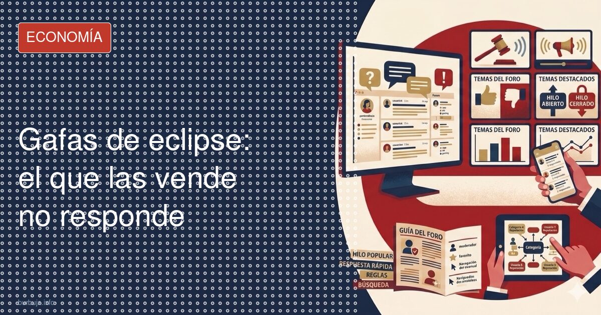 La gran ceguera del 26: gafas sin responsable