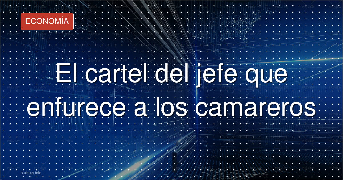 El cartel que exige permiso al jefe para enfermar