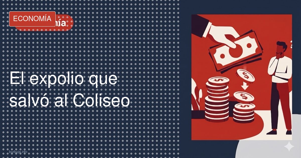 Las fotos que delatan el expolio del Coliseo