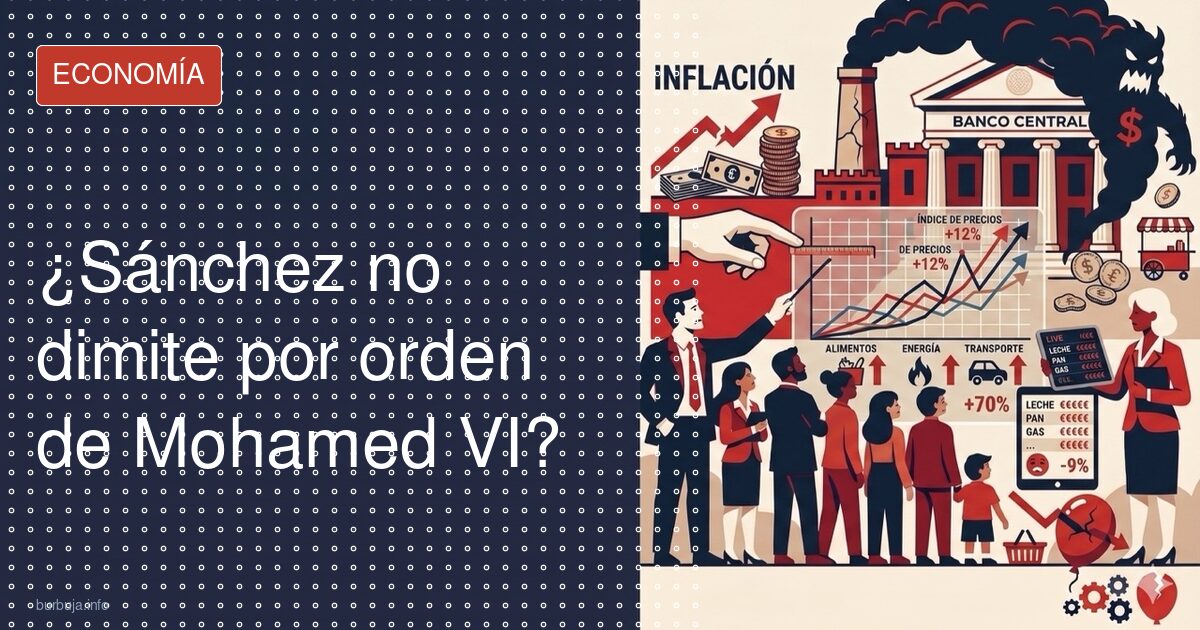 ¿Sánchez no dimite por orden de Mohamed VI?