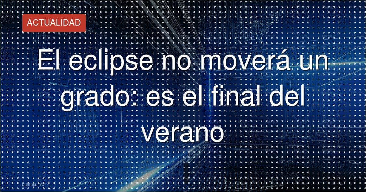 ¿Eclipse o baja atlántica? El fresquito tiene nombre