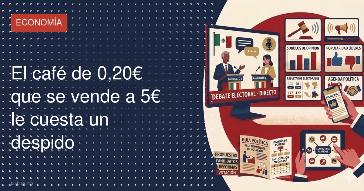 El camarero que destapó el pastel del café a 5 euros