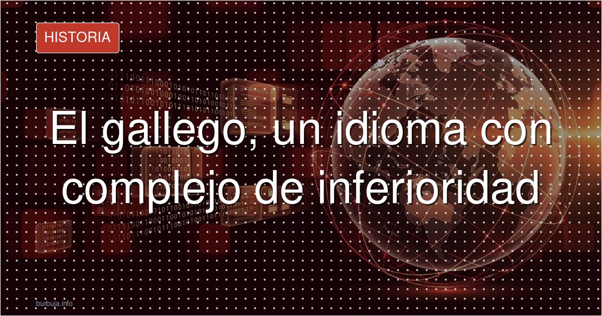 Letrero de una calle de Galicia en gallego junto a un cartel en castellano, ejemplo de la convivencia de ambas lenguas