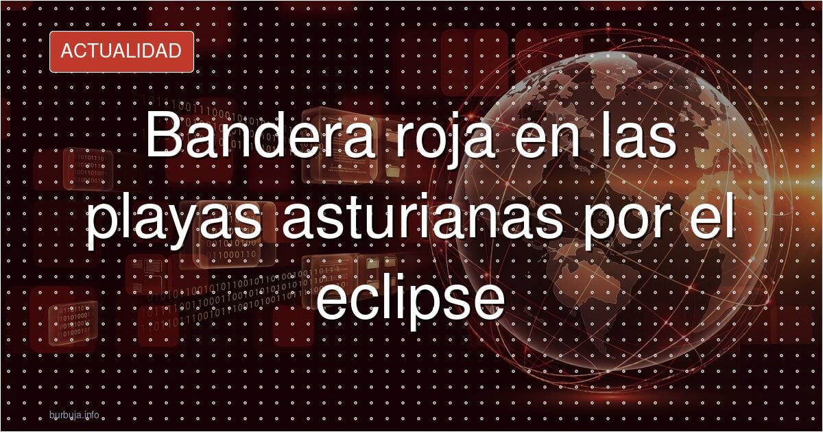 Prohibido bañarse en Asturias durante el eclipse