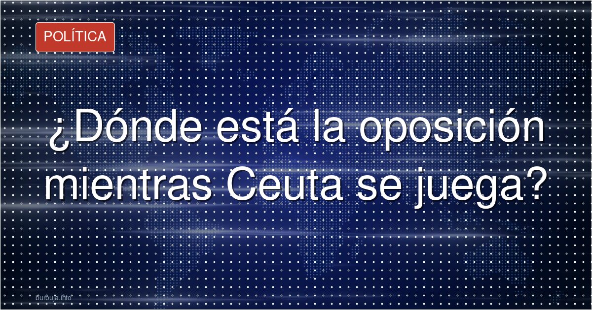 Ceuta y Melilla: la gran protesta que no fue