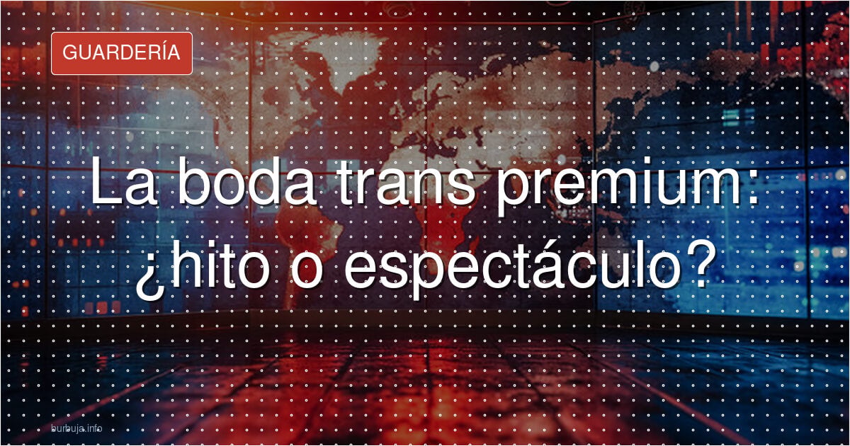 La trans más 'premium' se casa y las redes arden