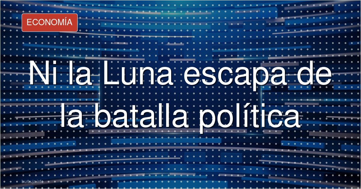 Ni el eclipse escapa de la bronca política