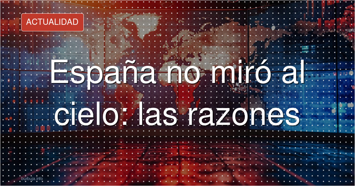 No vi el eclipse: el club de los orgullosos ausentes
