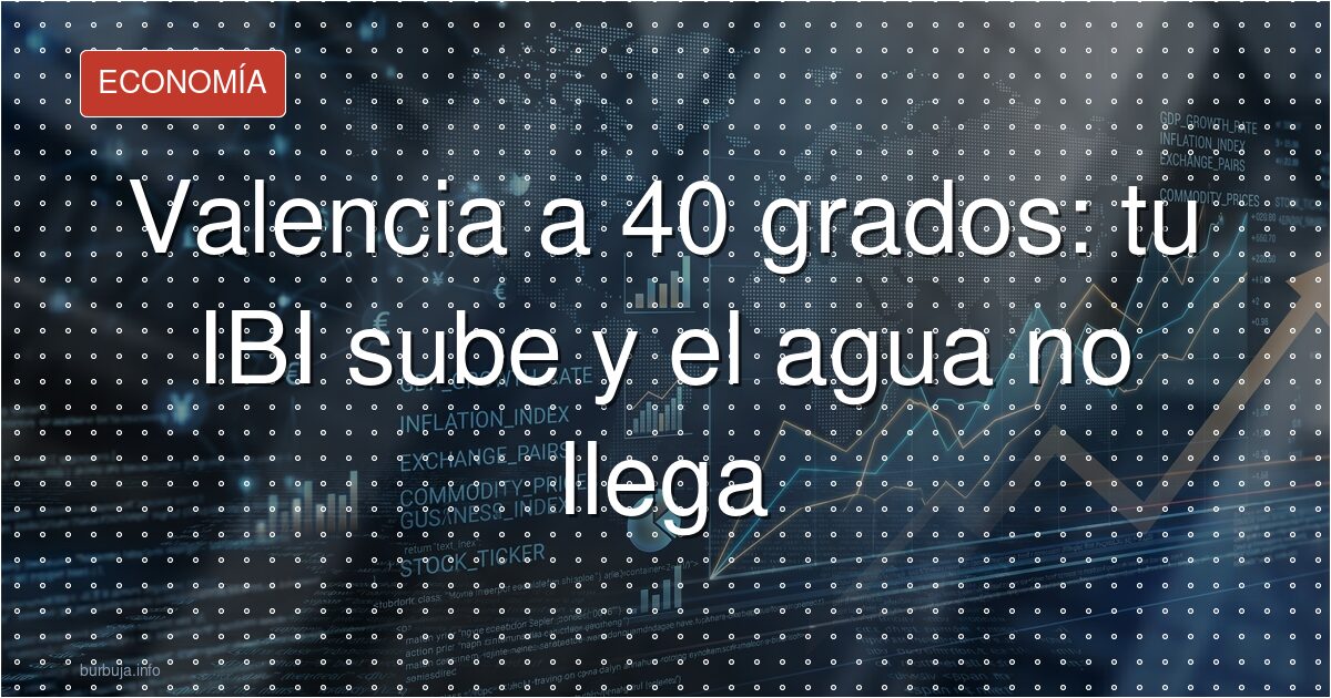 Noches a 30 grados en Valencia: la factura se dispara