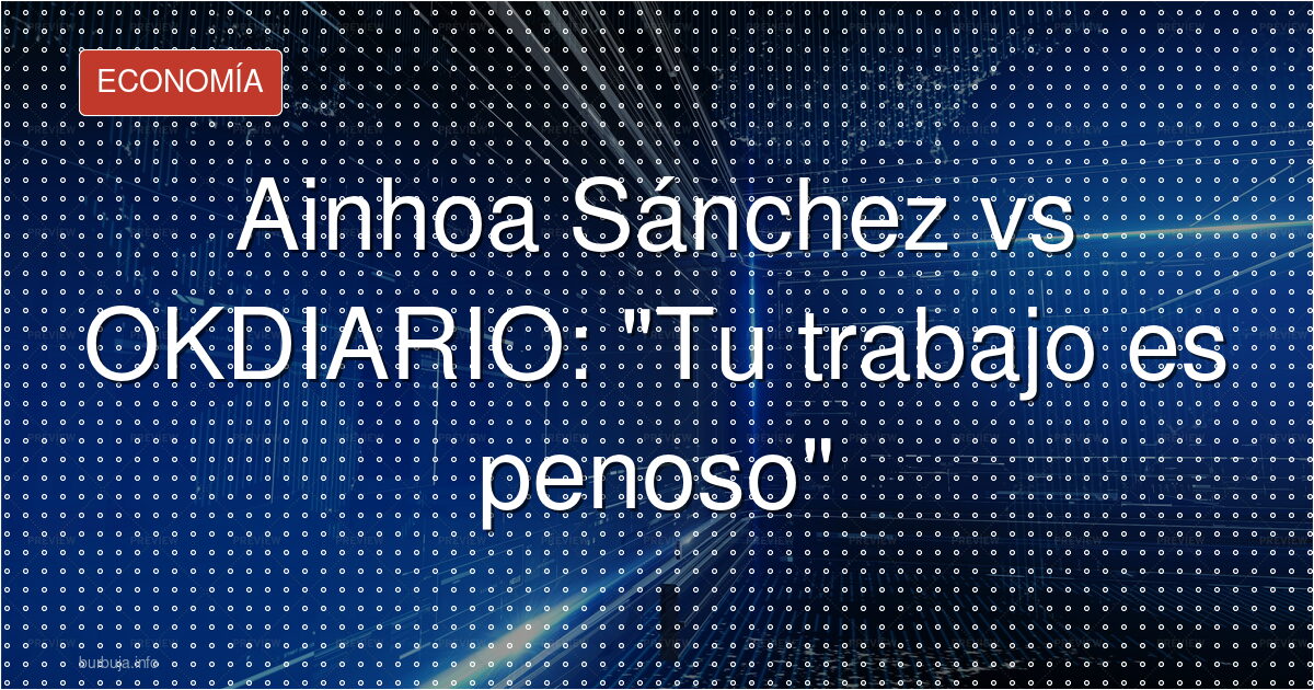 La hija de Sánchez planta cara a una reportera