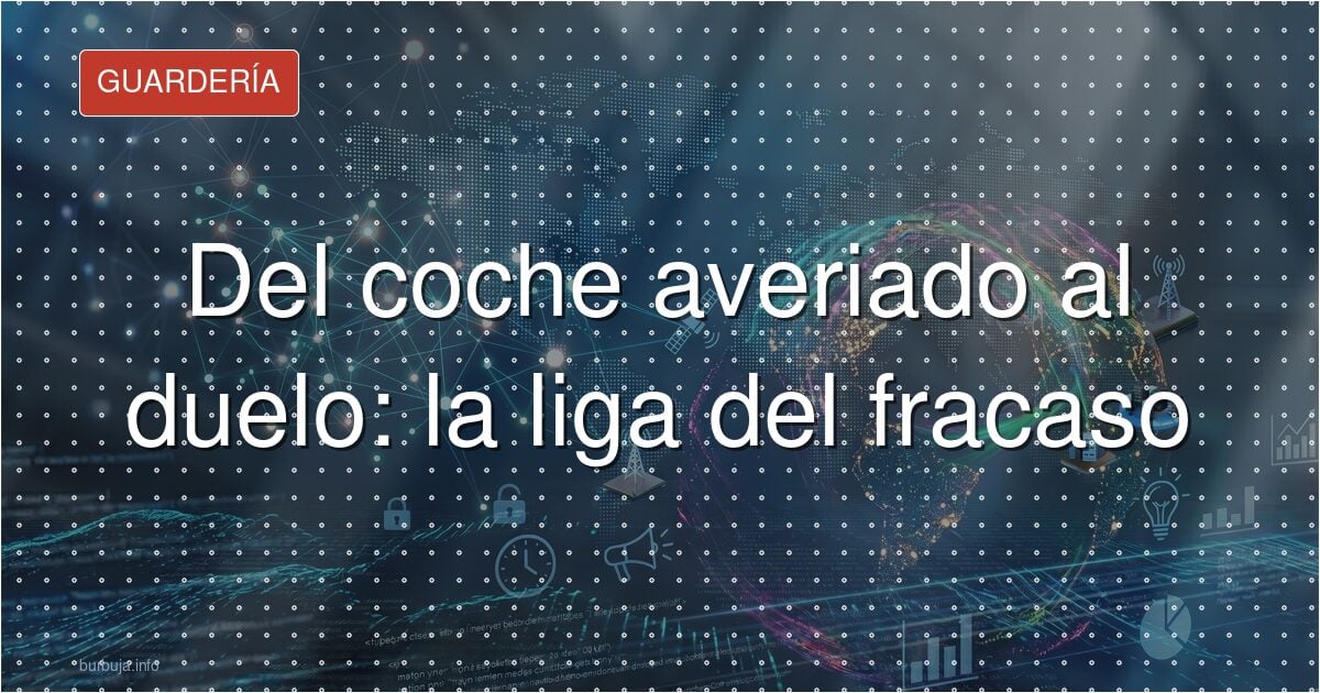 De la infravivienda al duelo: la guerra del fracaso