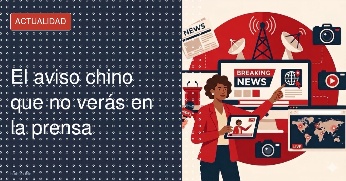 El chivatazo chino sobre el supuesto plan contra España