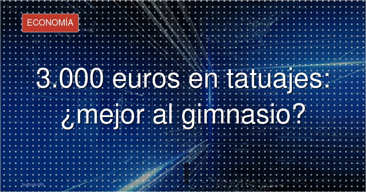 3.000 euros en tinta no suben del 4 al 7