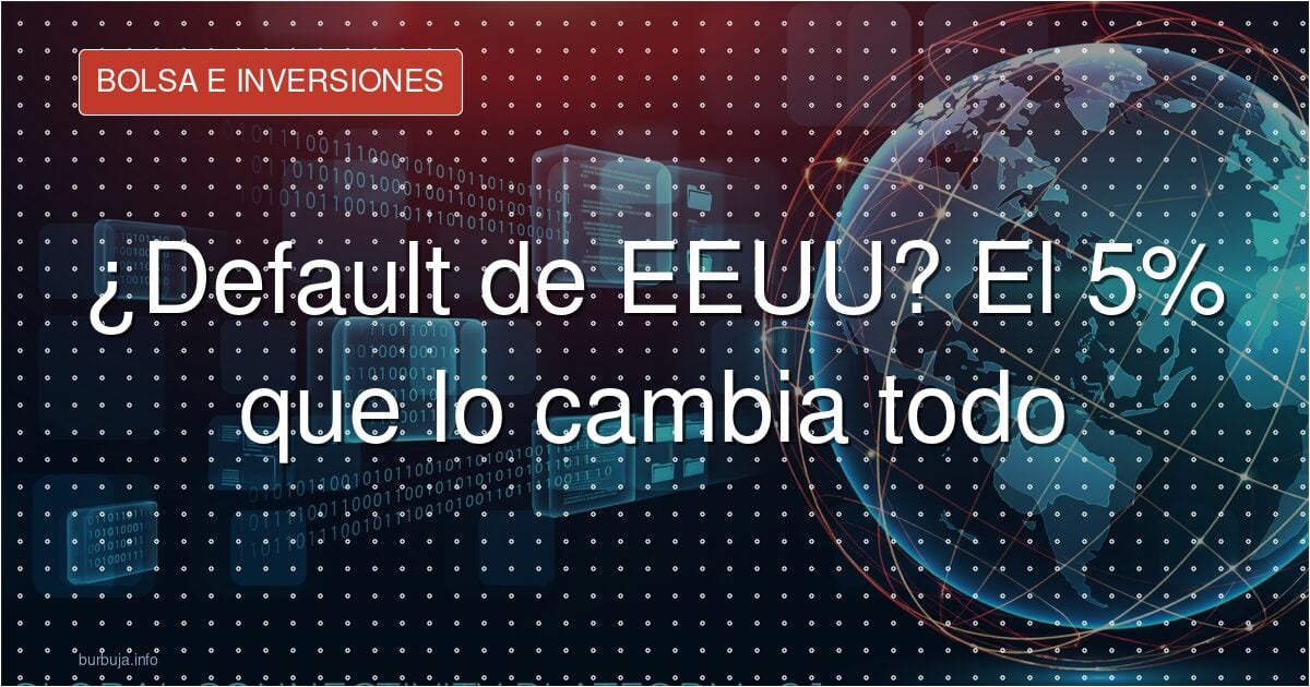 ¿Default de EEUU? Los bonos al 5% no convencen