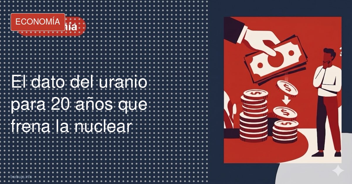 La nuclear no es el problema, ni la solución: es el síntoma
