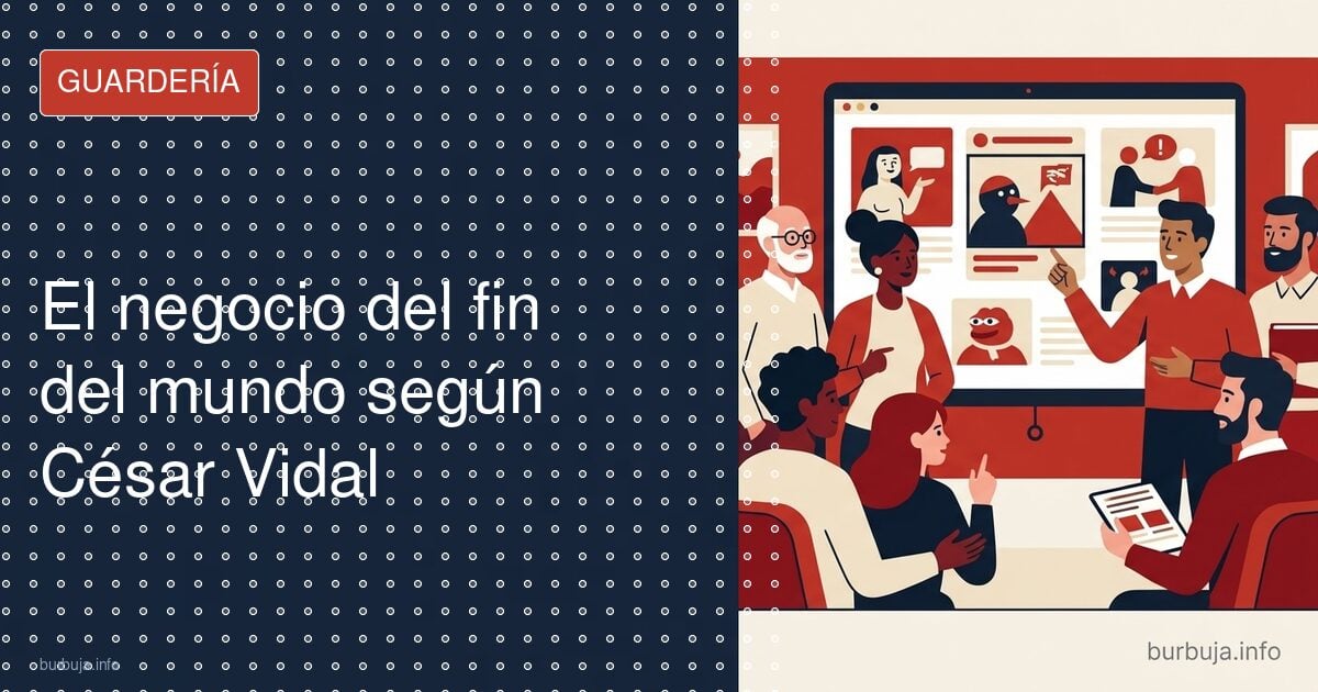El rentable negocio de la conspiranoia de César Vidal