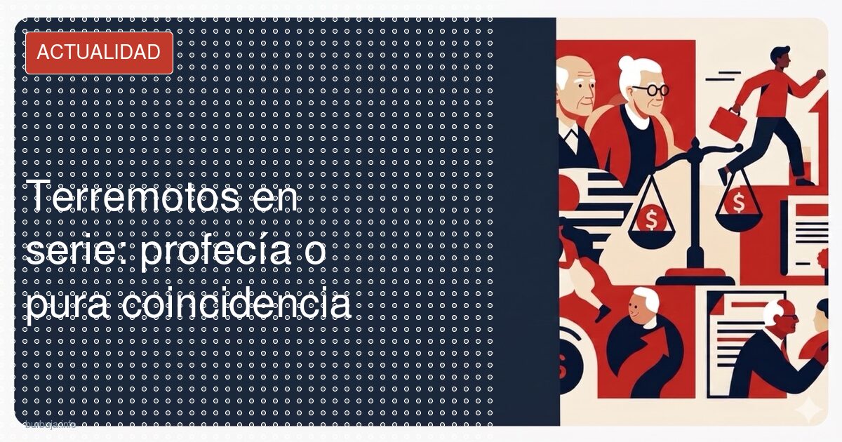 ¿Apocalipsis? La verdad sobre los terremotos de 2026