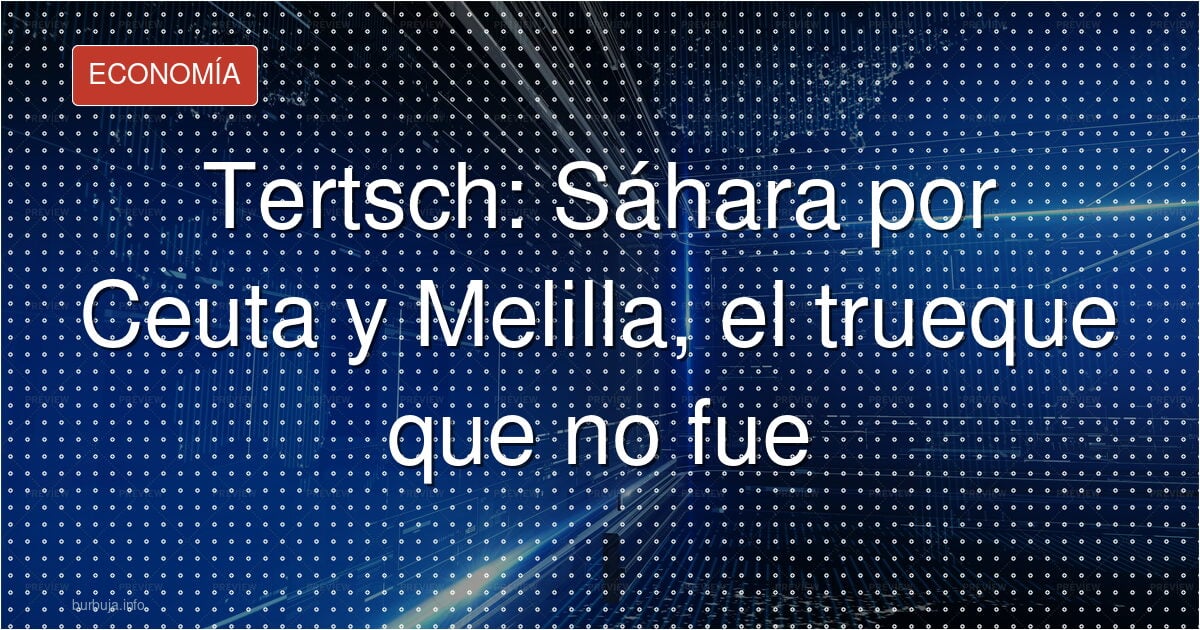 El trueque de Tertsch que incendia la derecha