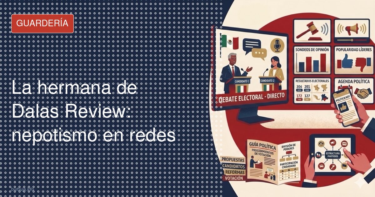 La hermana de Dalas Review: nepotismo en redes