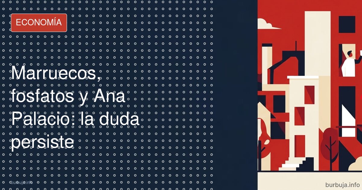 La conexión marroquí de la exministra Ana Palacio