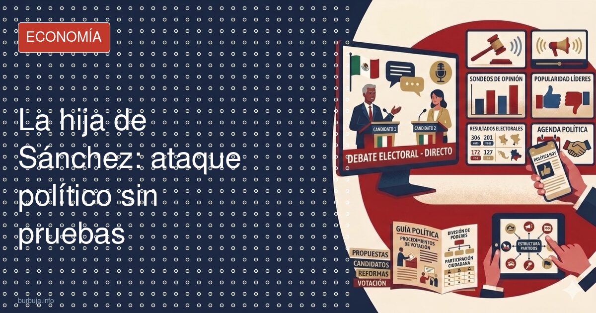 La hija de Sánchez desata el debate sobre el elitismo político