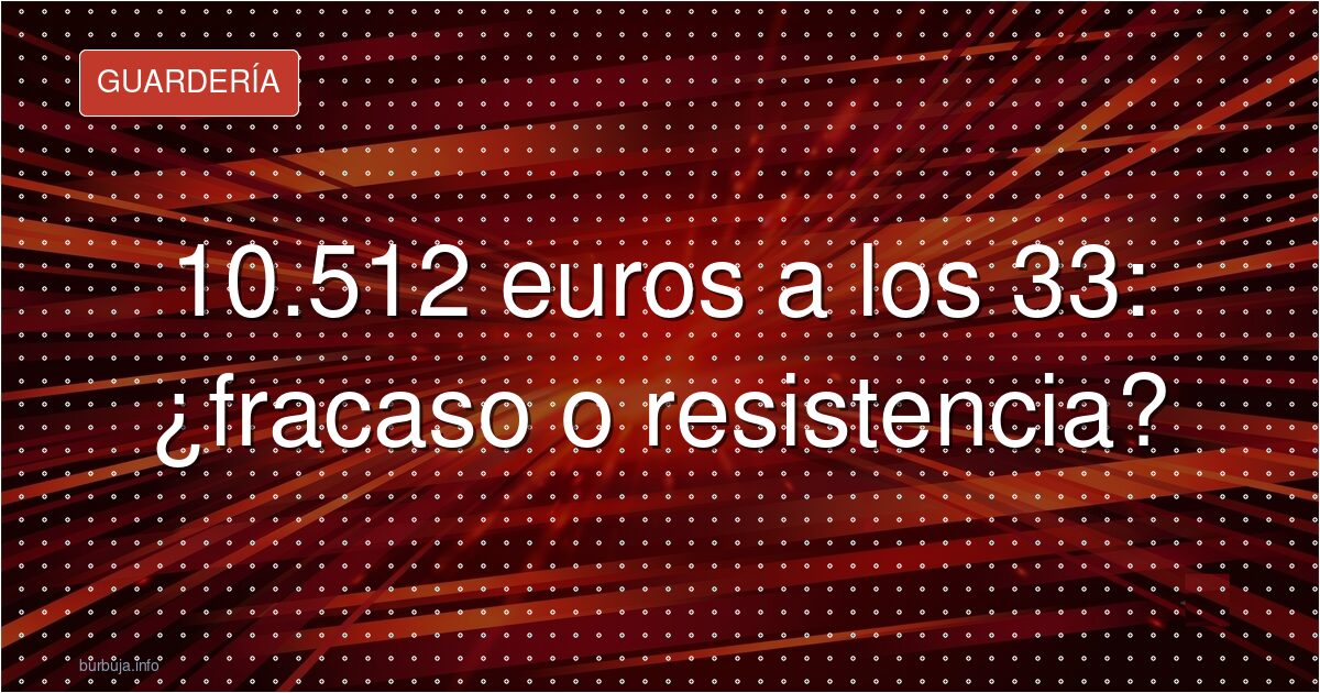 El ingeniero con 10.500€ que se siente fracasado