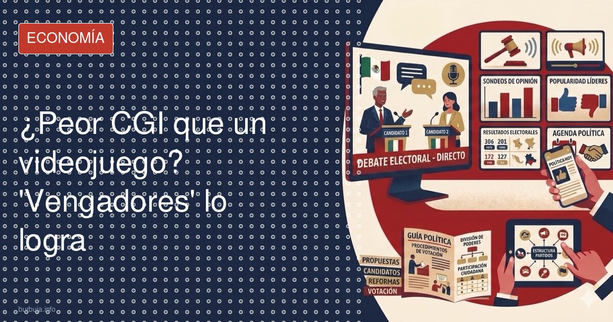 ¿Peor CGI que un videojuego? 'Vengadores' lo logra