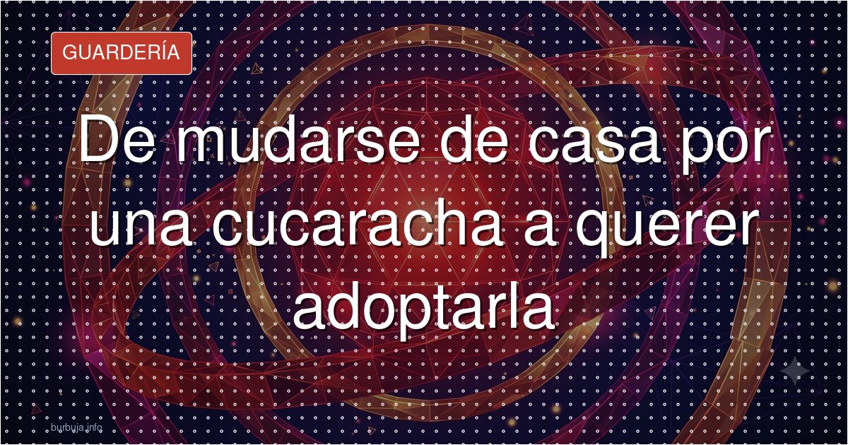 ¿Una cucaracha como mascota? El repelús que divide