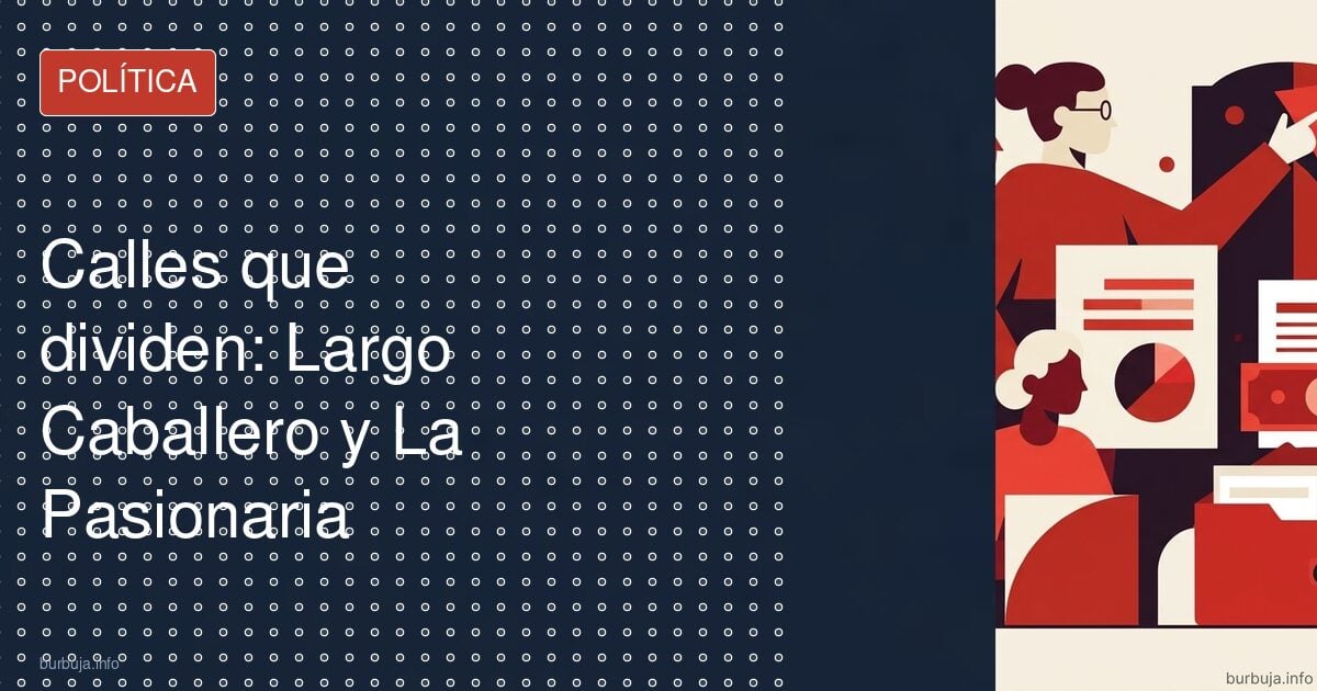 Polémica por las calles de Largo Caballero y La Pasionaria en Alcobendas