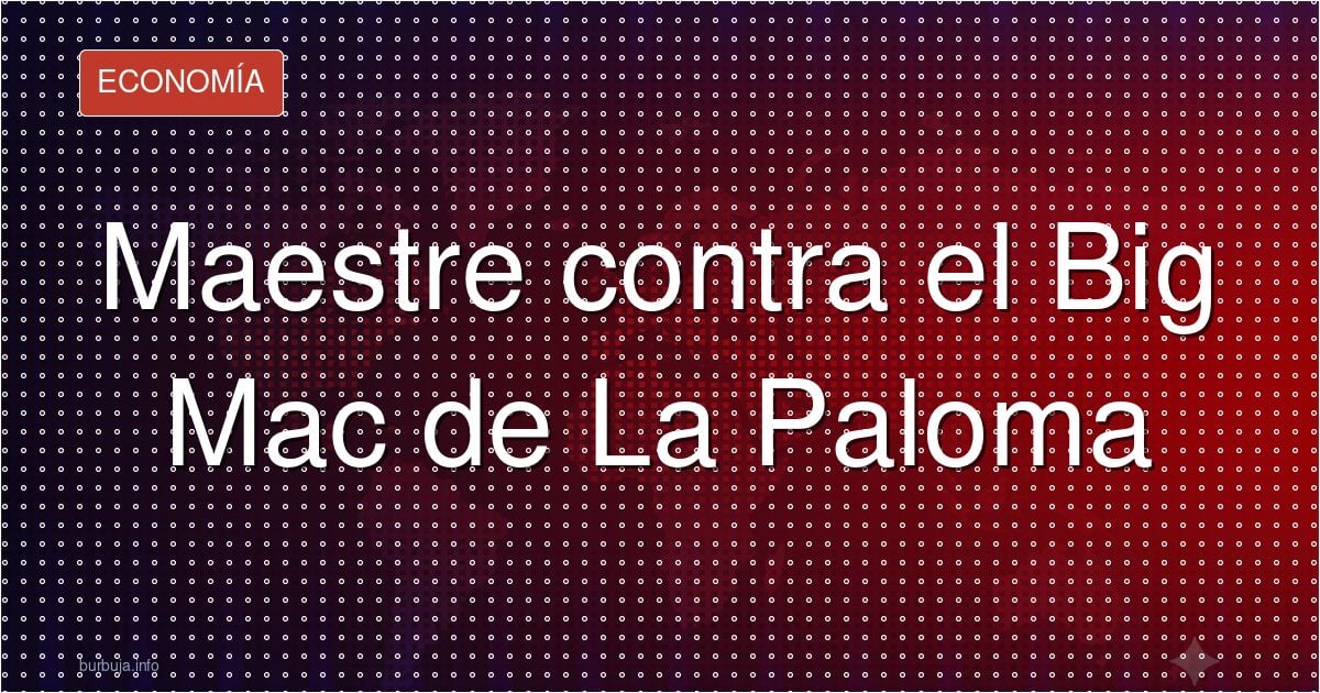 ¿McDonald's en la fiesta de la Paloma? La crítica que arde Madrid