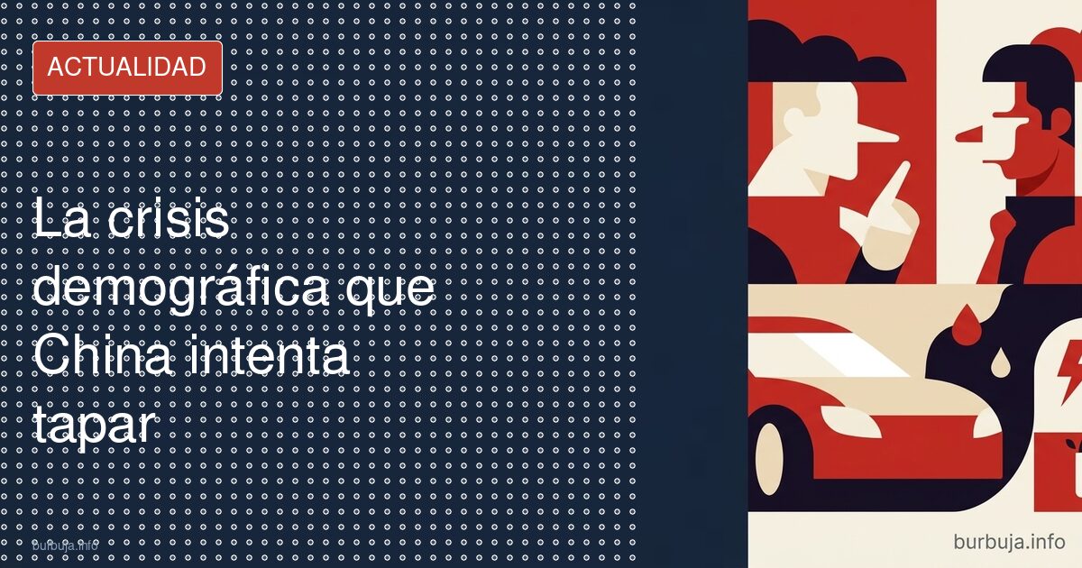 El colapso demográfico de China: 0,8 hijos por mujer