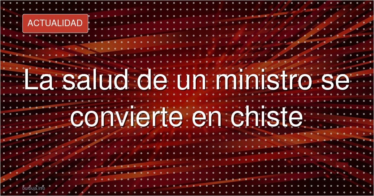 La salud de Puente queda sepultada por el ruido político