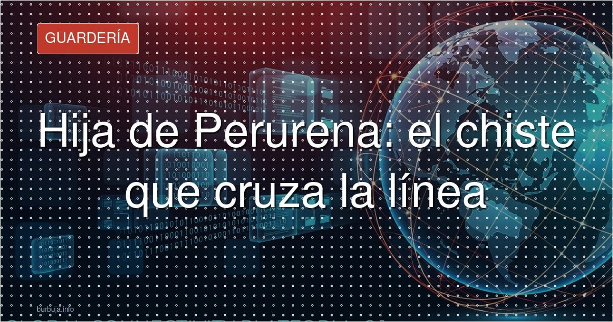 Cosificada por ser hija de Iñaki Perurena