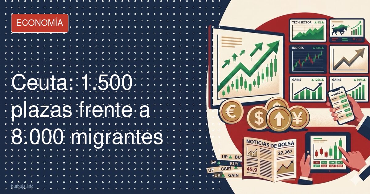 1.500 camas para 8.000 migrantes en Ceuta