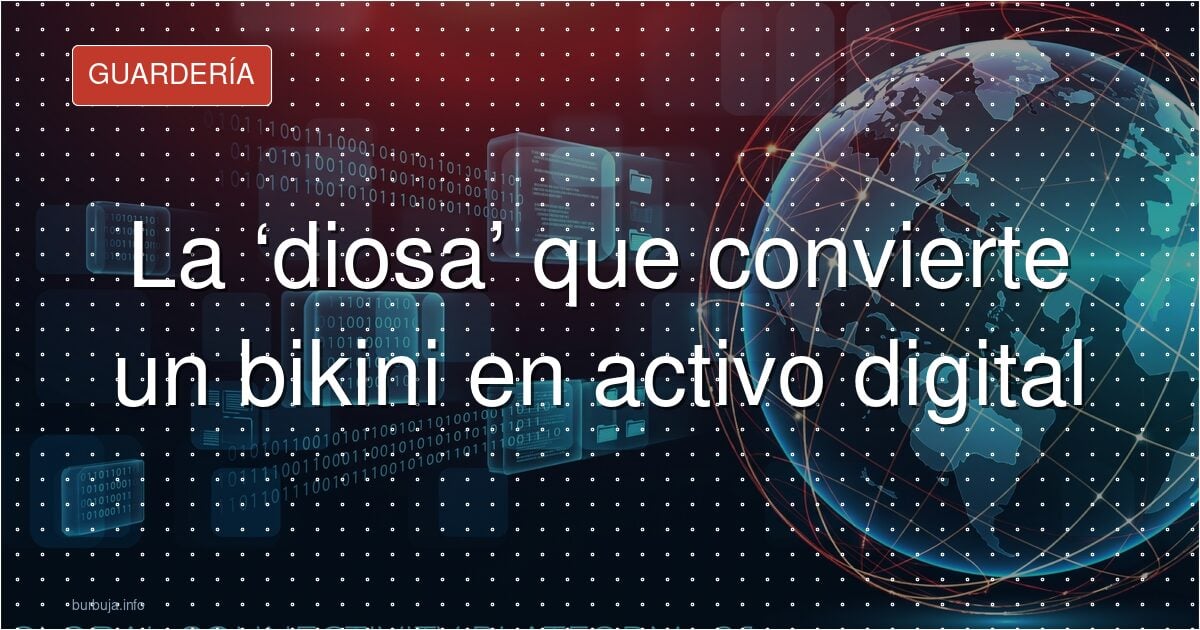 Mia Skylar: el culto y el chiste en una misma foto