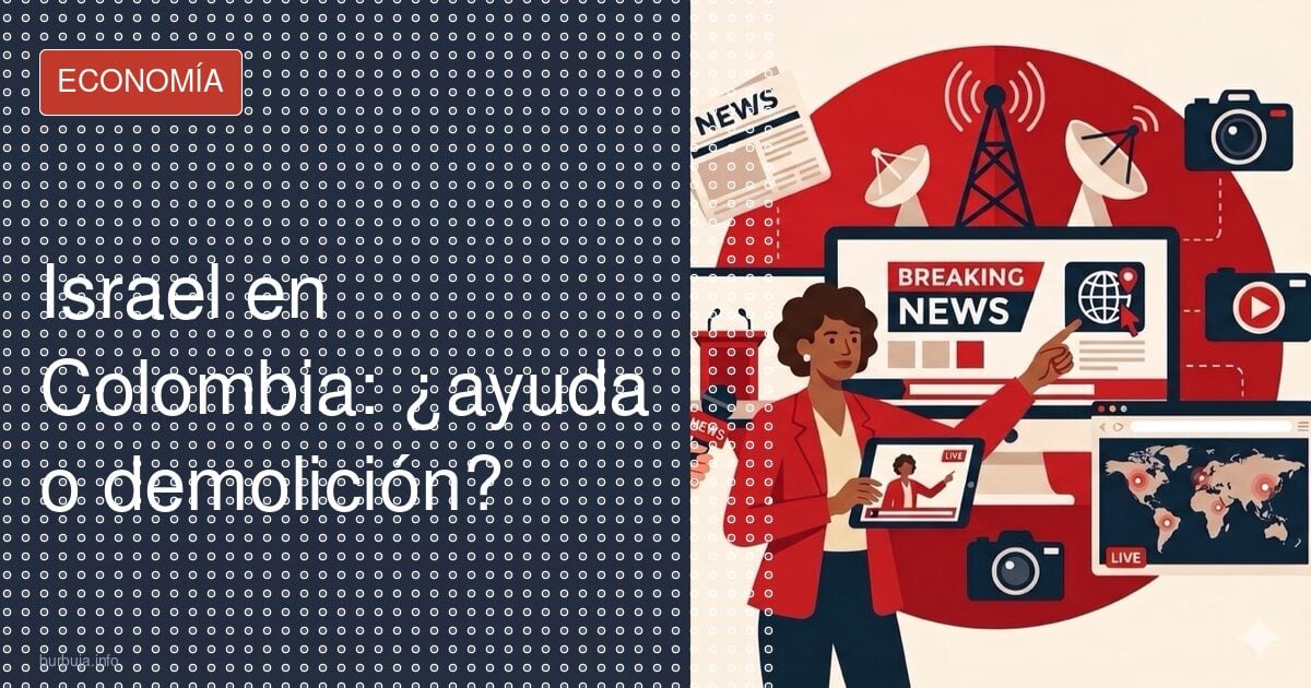 Israel en Colombia: ¿ayuda o demolición?