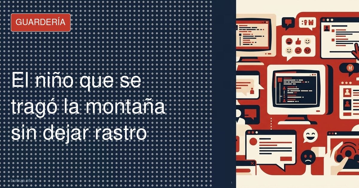 El niño que la montaña se tragó en 1987