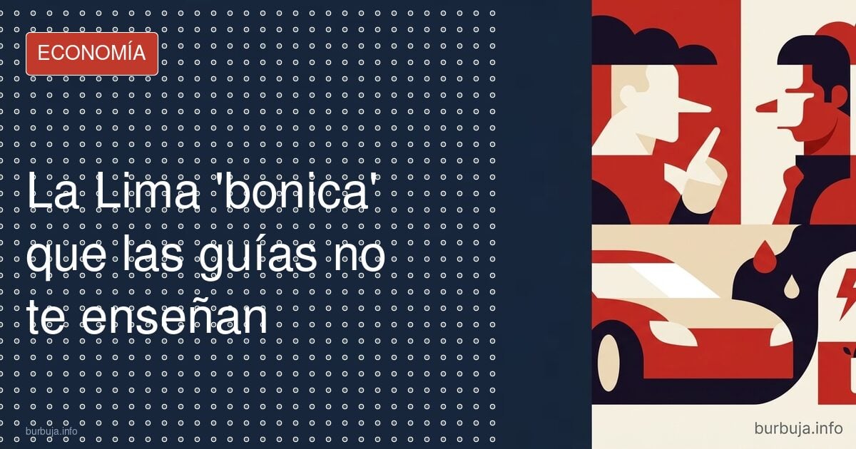Lima autoconstruida: cerros sin alcantarillado