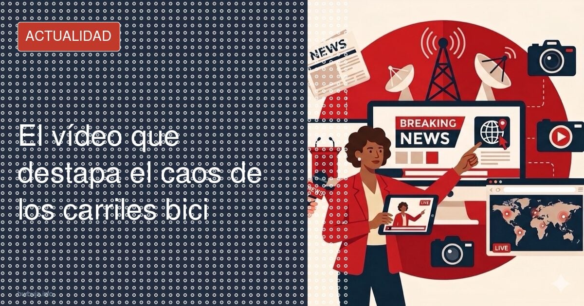 Un ciclista ignora el paso de cebra y desata la polémica
