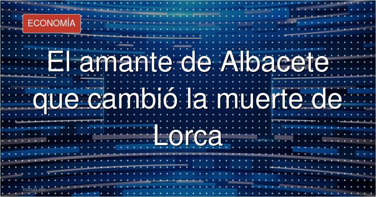 Retrato de Federico García Lorca con la vega de Granada al fondo, escenario del pleito familiar que rodea su muerte