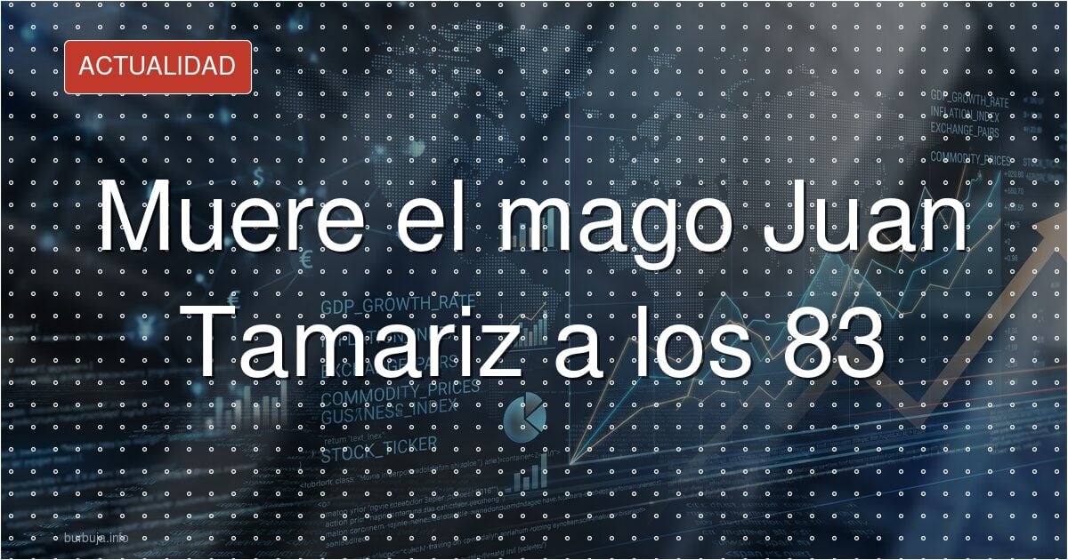 Muere el mago Juan Tamariz a los 83