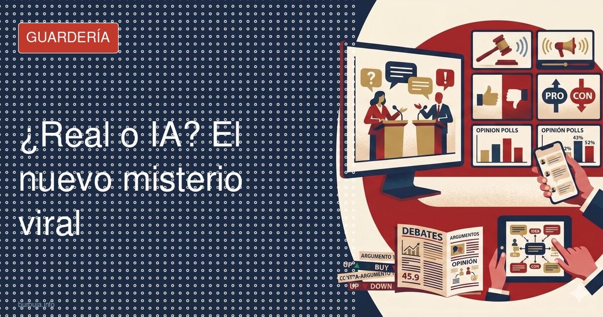 El 'sí o no' que destapó una posible imagen generada por IA