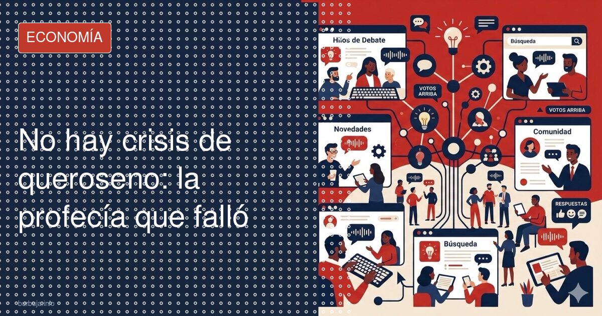 No se acabó el queroseno: los aviones siguen volando