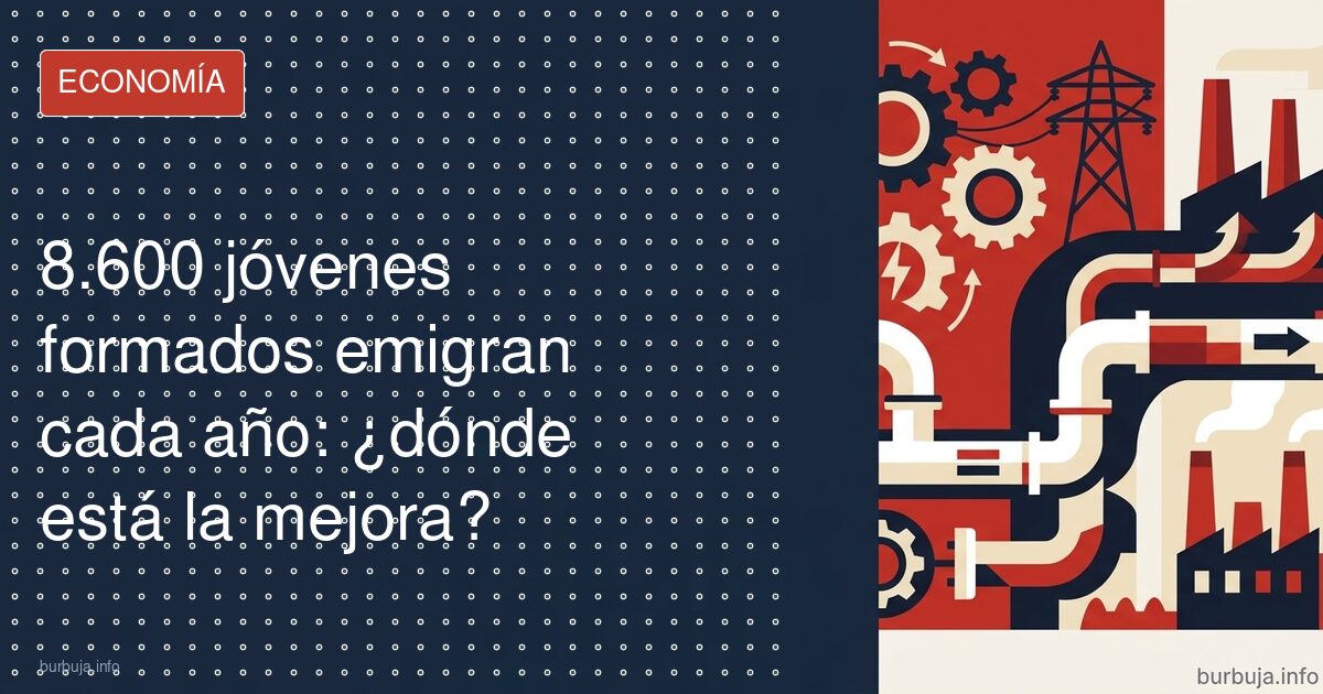 8.600 jóvenes con estudios se van de España cada año