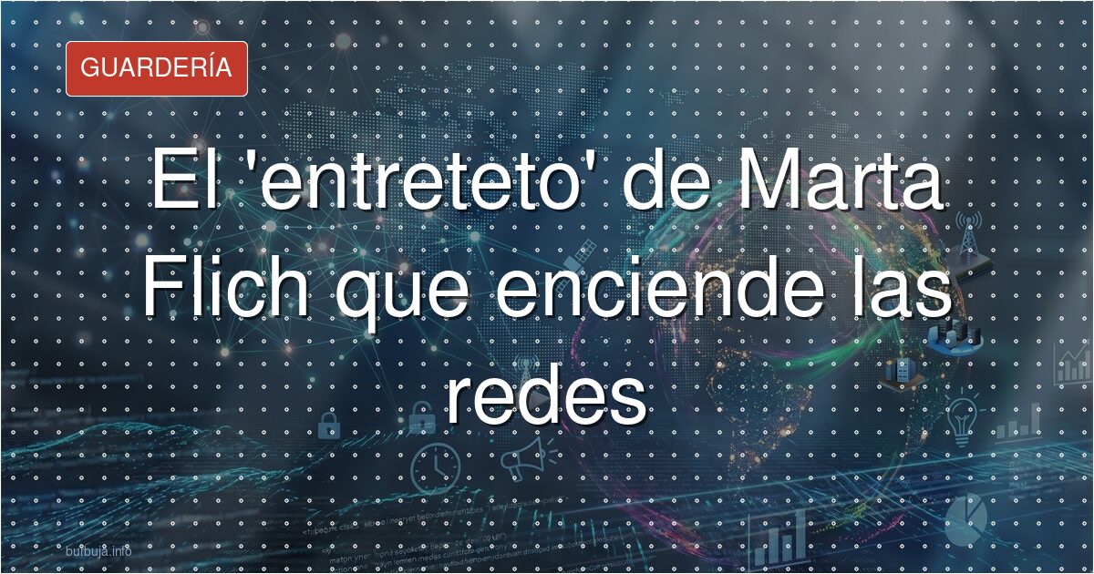 El escote de Marta Flich reaviva el morbo televisivo