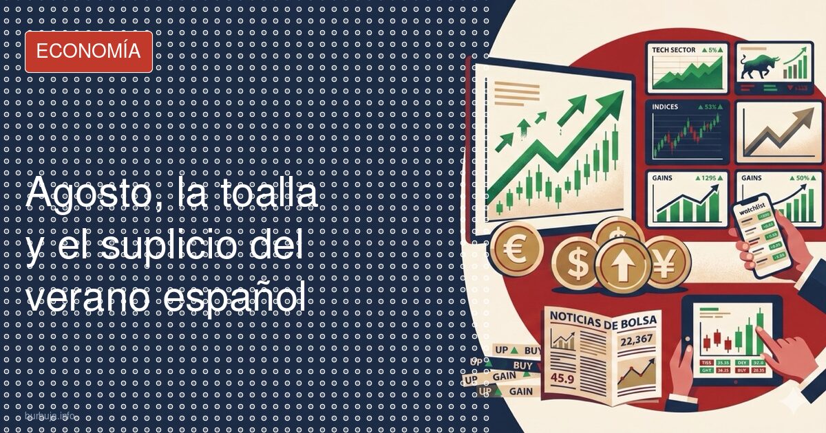 Agosto, la toalla y el suplicio del verano español