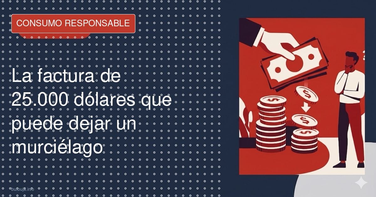 La factura de 25.000 dólares que puede dejar un murciélago
