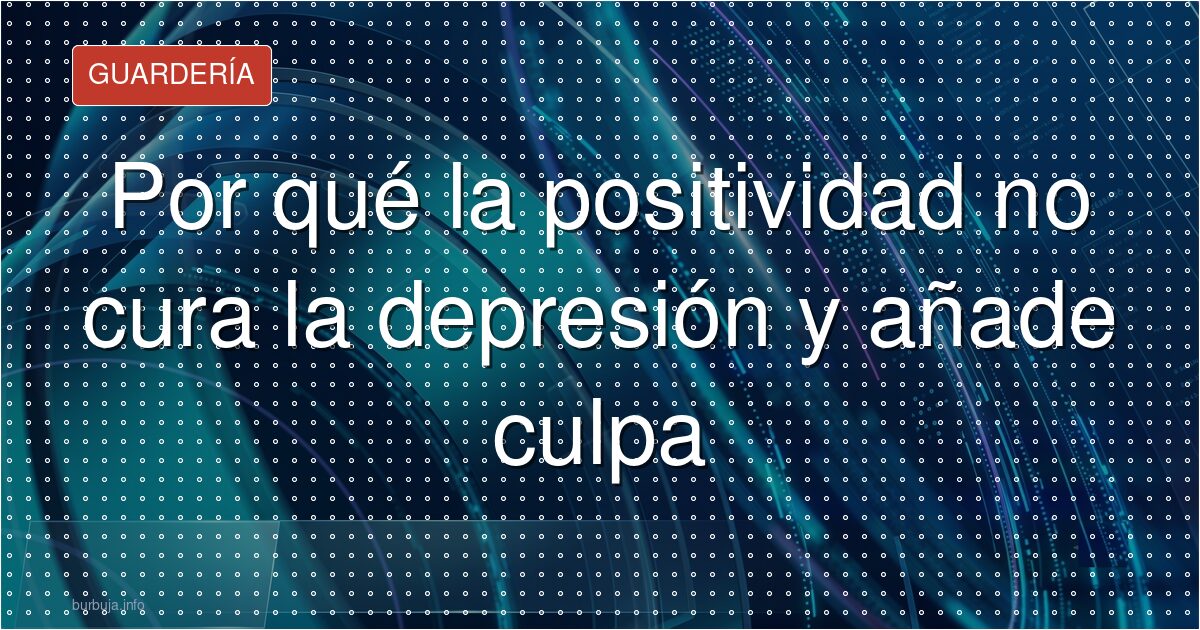 La receta contra la depresión que se estrella contra la realidad