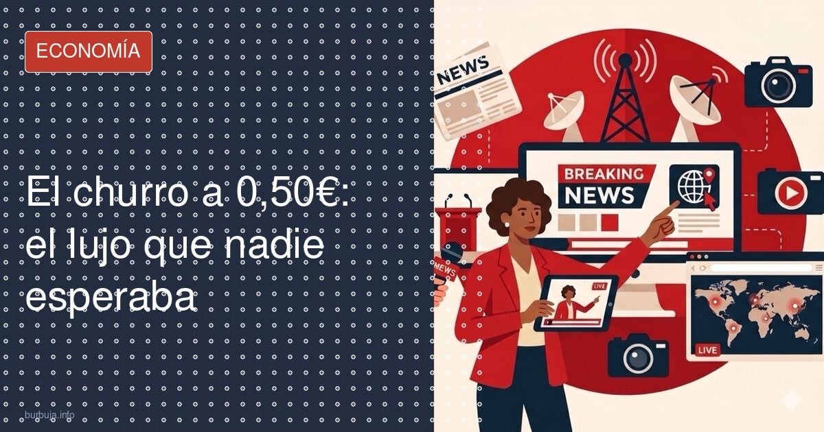 Churros a 0,50 y cañas a 3€: el recorte que duele